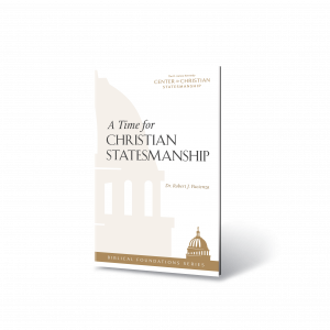 A Time for Christian Statesmanship